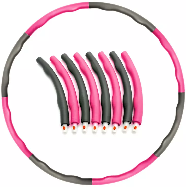 HULAVANNE 1,2KG 95,0cm PINKKI-HARMAA - Sisäliikunta ja jumppaaminen - 6438417042605 - 1