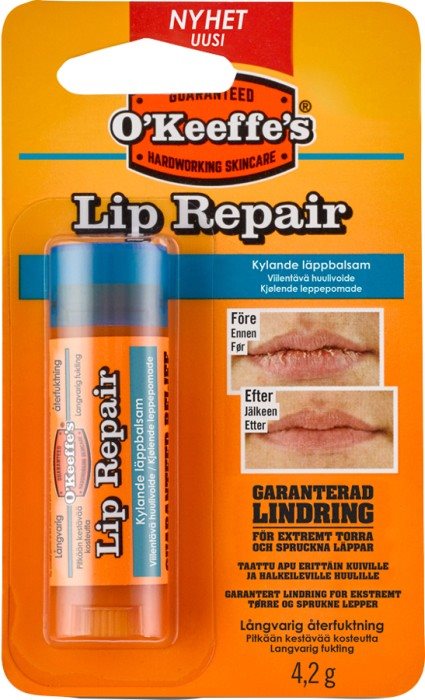 Huulivoide lip repair 4,2 O'Keeffe's - Huulivoiteet - 5704947005795 - 1