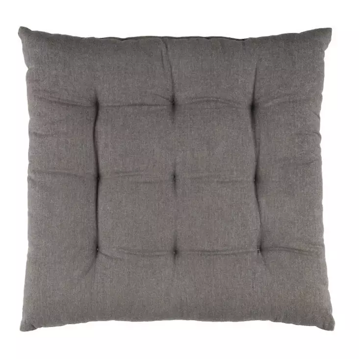 Istuintyyny Solvig 37x37cm harmaa - Istuintyynyt ja pehmusteet - 6410416299525 - 1