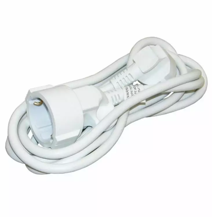 JATKOJOHTO 1-OSAINEN MAADOITETTU 5M - Jatkojohdot, kaapelikelat ja tarvikkeet - 6438140231505 - 1