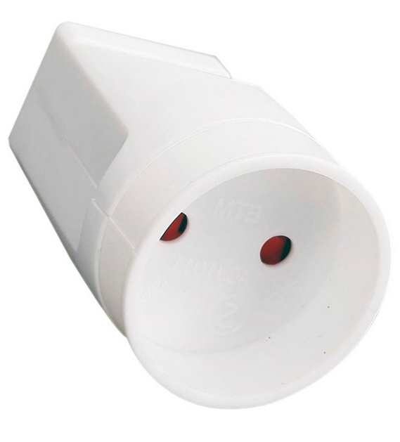 JATKOPISTORASIA 1-OSAINEN TAVALLINEN MAADOITTAMATON - Jatkojohdot, kaapelikelat ja tarvikkeet - 6438140940315 - 2