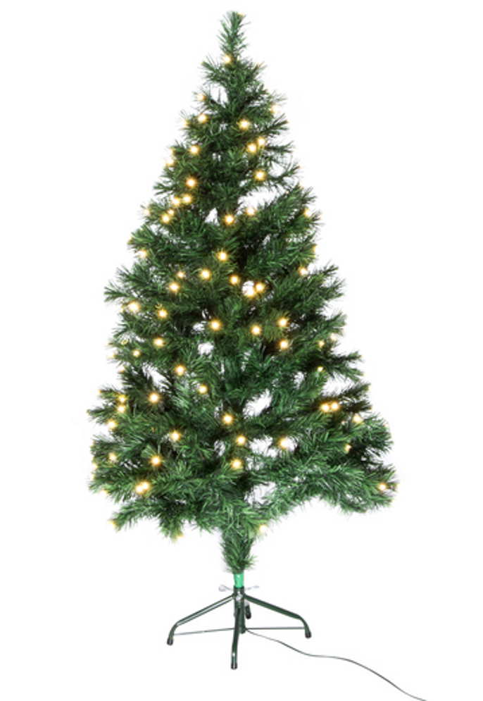 Joulukuusi 150cm 150LED - Muovikuuset ja tekokuuset - 6410412963475 - 1