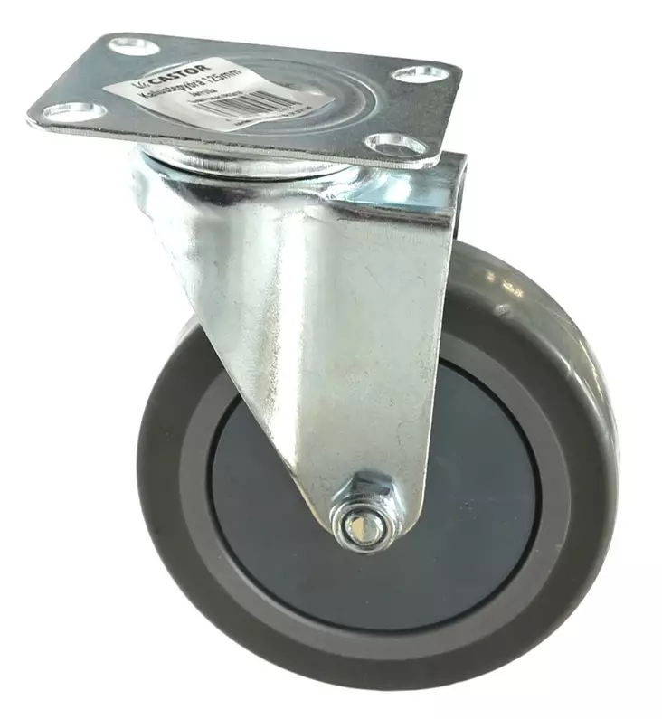 Kalustepyörä 125 mm kääntyvä - Kalustepyörät - 6438168104805 - 1