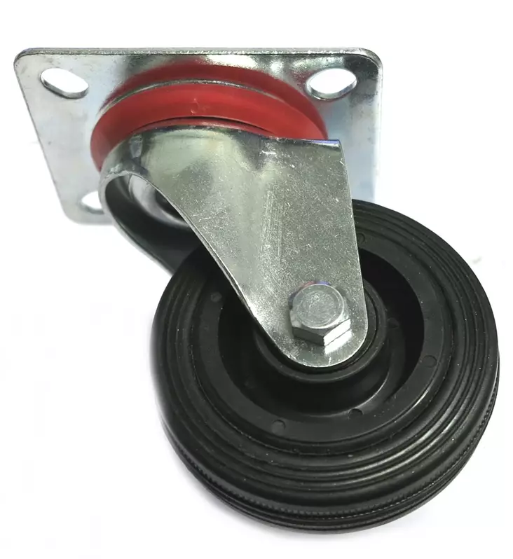 KALUSTEPYÖRÄ 75mm KÄÄNTYVÄ - Kalustepyörät - 6438168055985 - 1