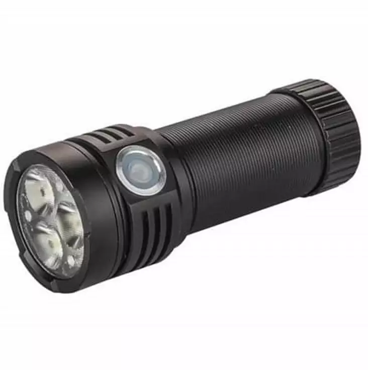 KÄSIVALAISIN 3300lm USB LADATTAVA TASKULAMPPU - Taskulamput - 6438159952125 - 1