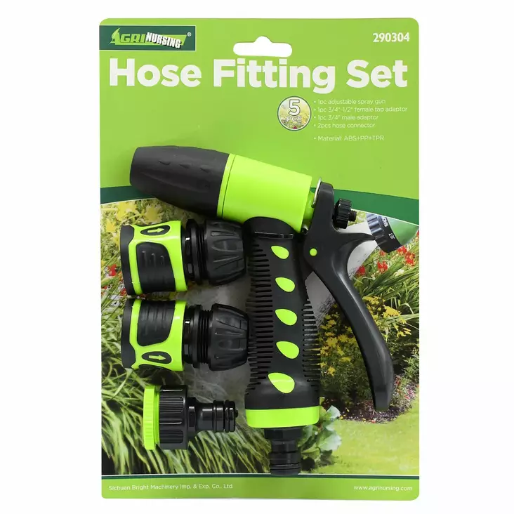 Kastelusarja 5 osainen - Kastelupistoolit ja kastelutarvikkeet - 6438168117775 - 1