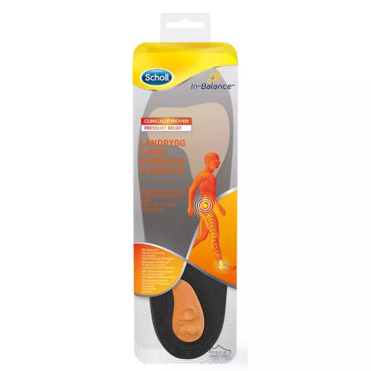 scholl pohjallinen alaselk=C3=A4 m - Kengän pohjalliset - 5701092114075 - 1