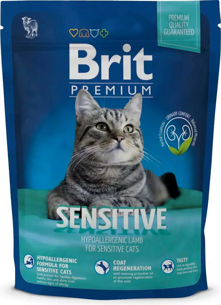 KISSANRUOKA BRIT PREMIUM CAT 300G HERKKÄVATSAISILLE - Kissanruoat ja herkut - 8595602513185 - 1
