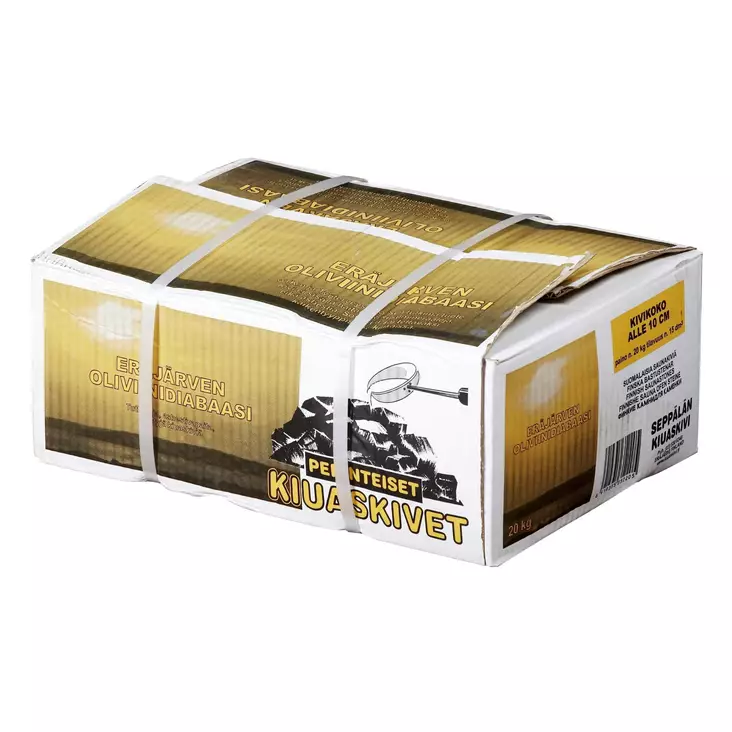 KIUASKIVI Perinteinen 4-10 cm 20kg kiuaskivi - Kiuaskivet - 6419335352205 - 1