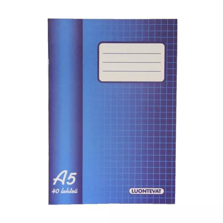 VIHKO A5/40 7*7MM RUUDUT - Lehtiöt, muistikirjat ja vihkot - 6416965201545 - 1