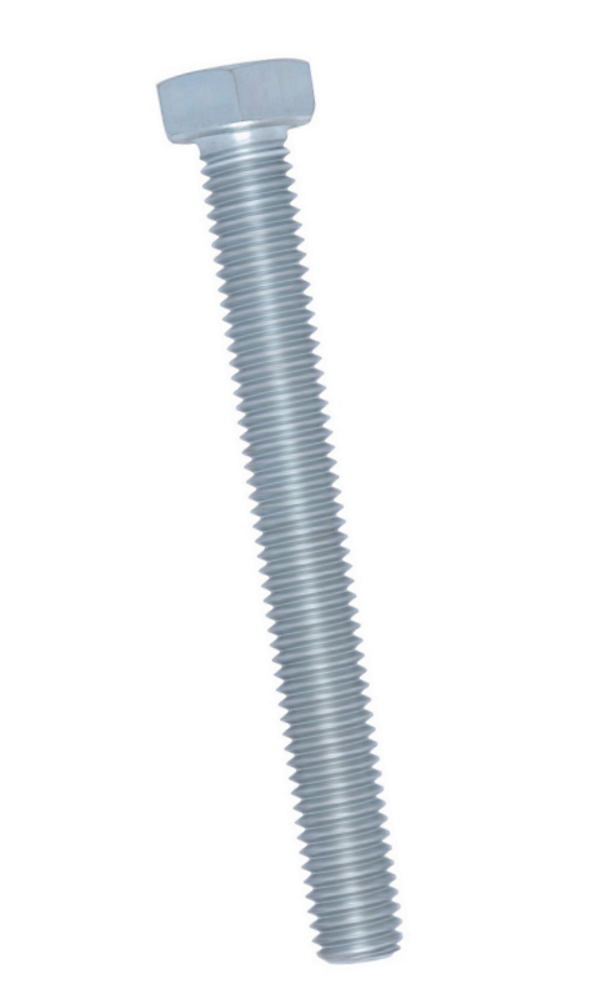 KUUSIORUUVI M6x20 500kpl/pkt DIN 933 8.8 ZN - Ruuvit - 6417926115475 - 1