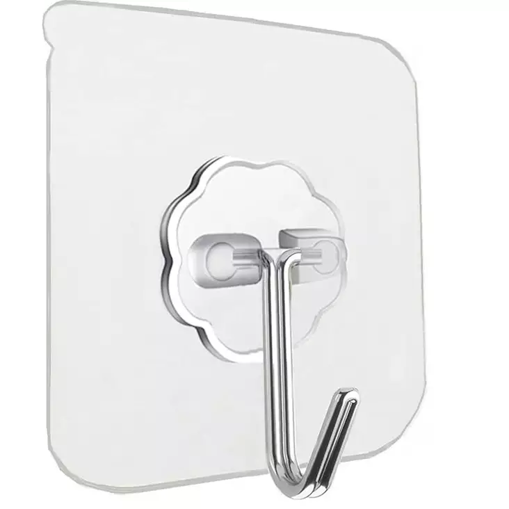 Kylpyhuonekoukku 4kpl - Koukut, naulakot ja telineet - 6438168115955 - 1