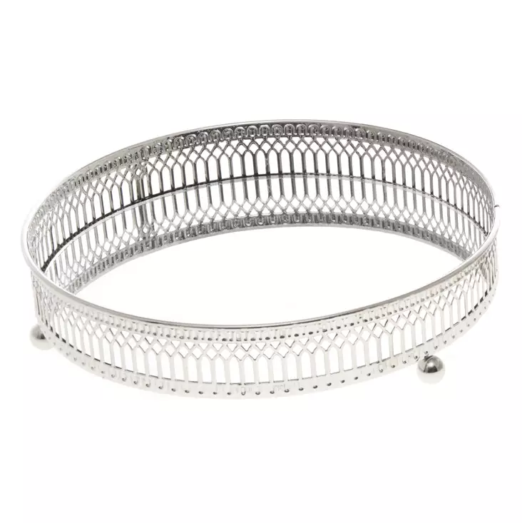 KYNTTILÄNALUNEN MIRROR 20CM - Tuikkukipot ja kynttilänaluset - 6410412800565 - 1