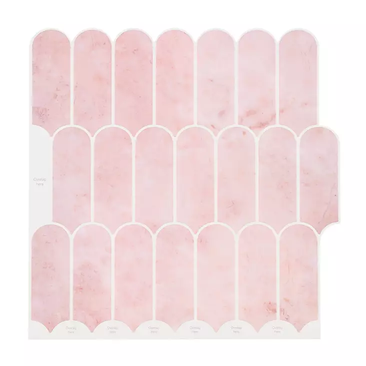 Laattatarra paanu vaaleanpunainen 30x30 - Sisustuskalvot - 6410416526805 - 1