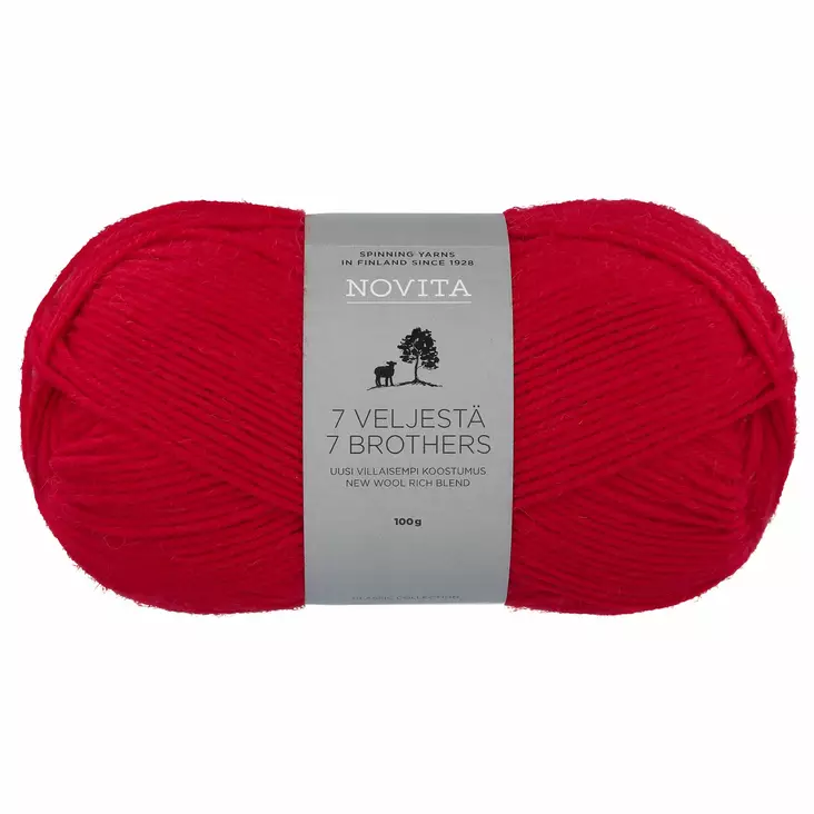 Novita 7 veljest=C3=A4 joulu 549 - Sukkalangat - 6412618202815 - 1