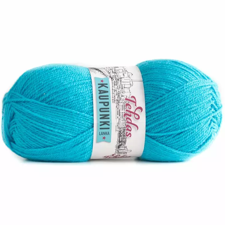Lanka Tehdas 52 Turkoosi 100 g - Akryylilangat - 6430063330655 - 1