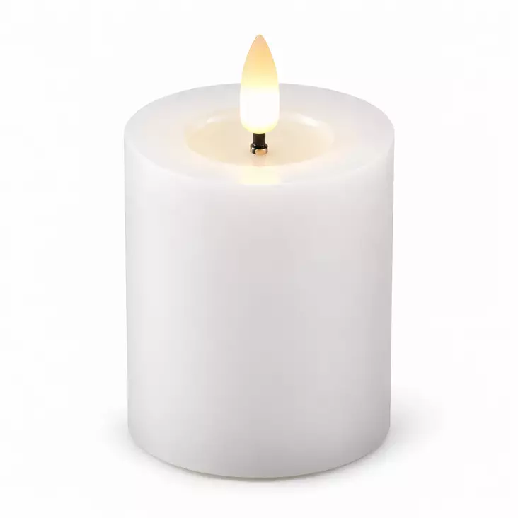 Led liquid wax vahakynttilä 7,5x12,5cm - Hautakynttilät - 6438506024215 - 1