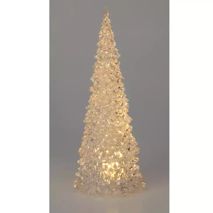 LED Joulukuusi akryyli kirkas - Joulukoristeet ja lumihiutalepallot - 8720573599955 - 1