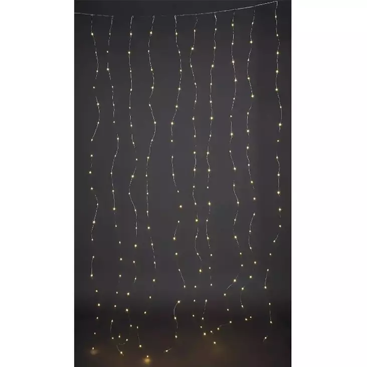 LED-VALOVERHO 300 led 90x225 cm - Ikkunan valokoristeet - 6438159366755 - 1