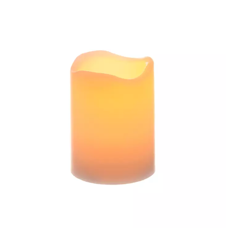 led kynttil=C3=A4 l=C3=A4mmin valkoinen - LED-kynttilät - 6410416016375 - 1