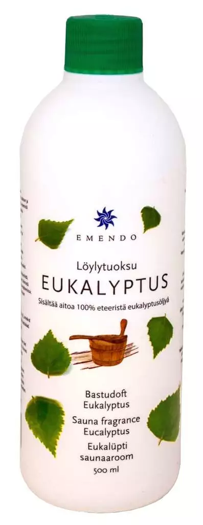 Löylytuoksu Eukalyptus 500ml Emendo - Sauna- ja löylytuoksut - 6417892057175 - 1