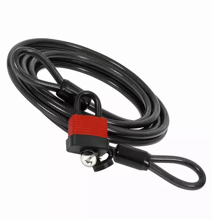 LUKKOVAIJERI 5M + LUKKO - Pyörän lukot ja hälyttimet - 6438168103525 - 1