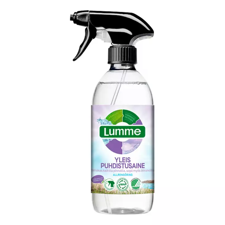 LUMME VEGAN 500ML YLEIS-JA IKKUNA - Ikkunanpesuaineet - 6412203102155 - 1