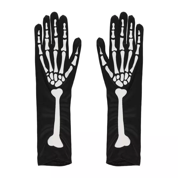 Luurankokäsineet - Halloween koristeet ja -tarvikkeet - 6412165107885 - 1