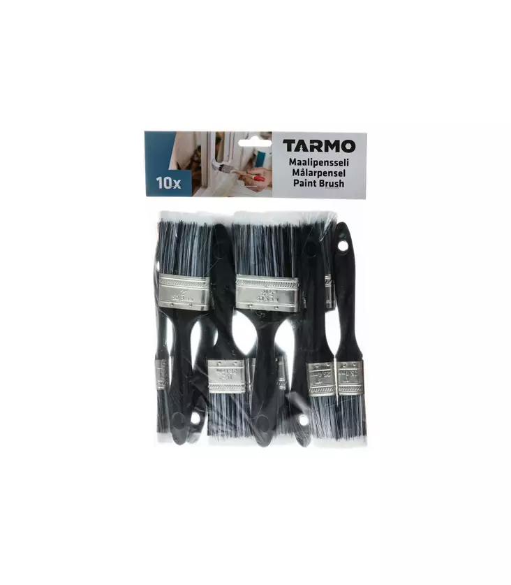 Maalisuti 10kpl lajitelma - Siveltimet ja pensselit - 6410412359285 - 1