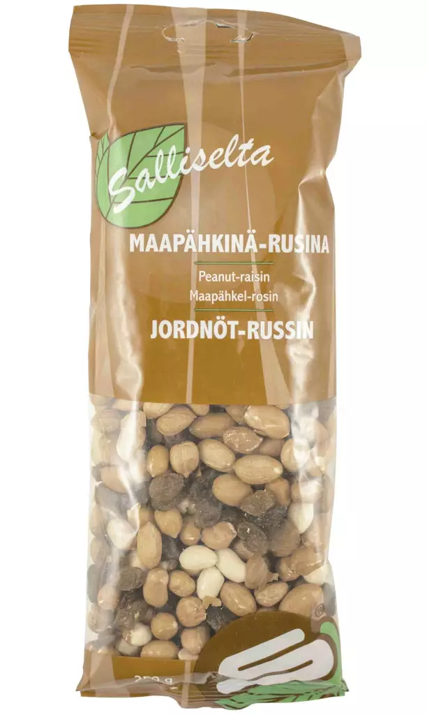 Maap=C3=A4hkin=C3=A4 rusinasekoitus 250g Sallinen - Pähkinät ja siemenet - 6436501015245 - 1