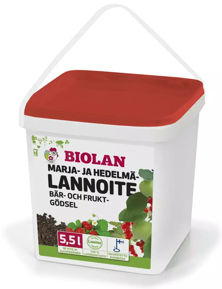 MARJA- JA HEDELMÄLANNOITE 5,5 L - Lannoitteet - 6411961054645 - 1