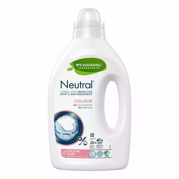 Neutral C Pyykinpesuneste 1L hajusteeton - Naisten deodorantit - 8710522447185 - 1