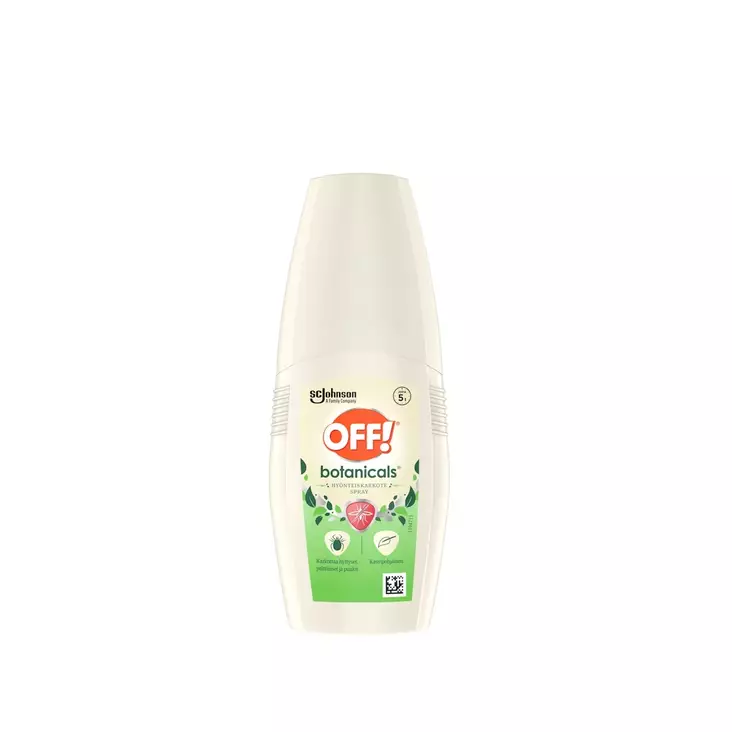 OFF! Botanicals hyttys/punkkispray 100ml - Hyttysmyrkyt ja hyttyssavut - 5000204252675 - 1