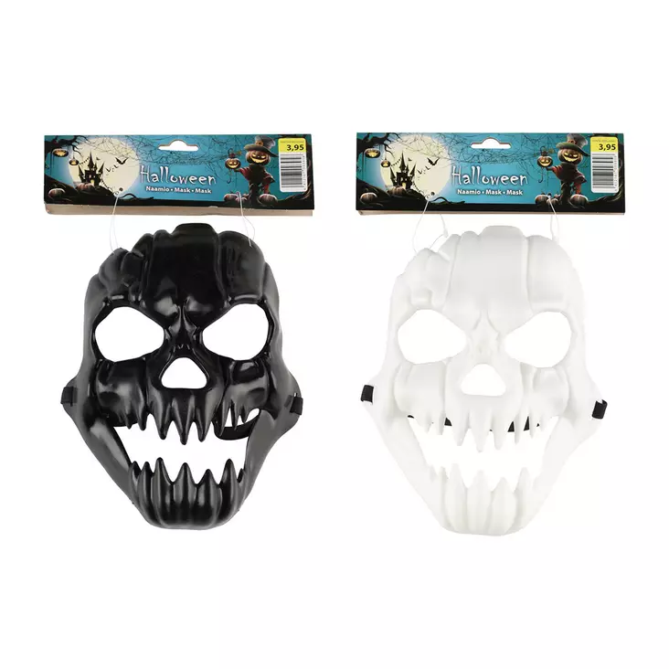 Pääkallonaamari - Halloween koristeet ja -tarvikkeet - 6412165085565 - 1