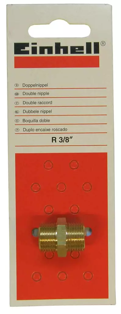 PAINEILMA Välikappale R3/8"-R3/8" - Asennustarvikkeet, rasiat ja sulakkeet - 4006825411645 - 1