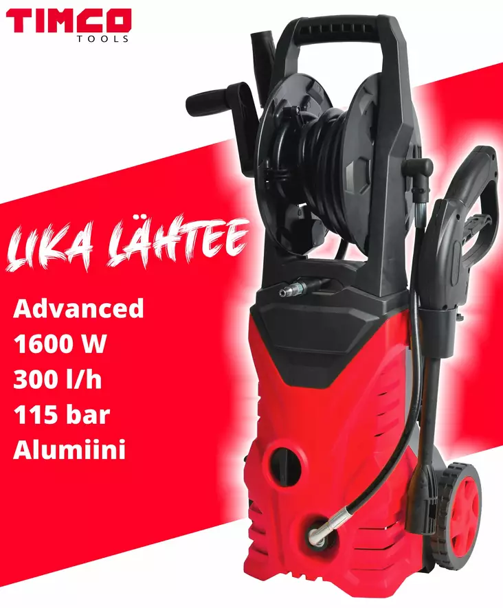 Painepesuri Timco Advanced 1600W - Painepesurit ja pesuainevaahdottimet - 6438014260525 - 1