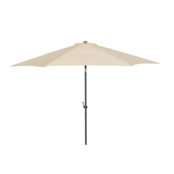 Päivänvarjo beige 3m kallistettava - Aurinkovarjot ja päivänvarjot - 6410416363165 - 1