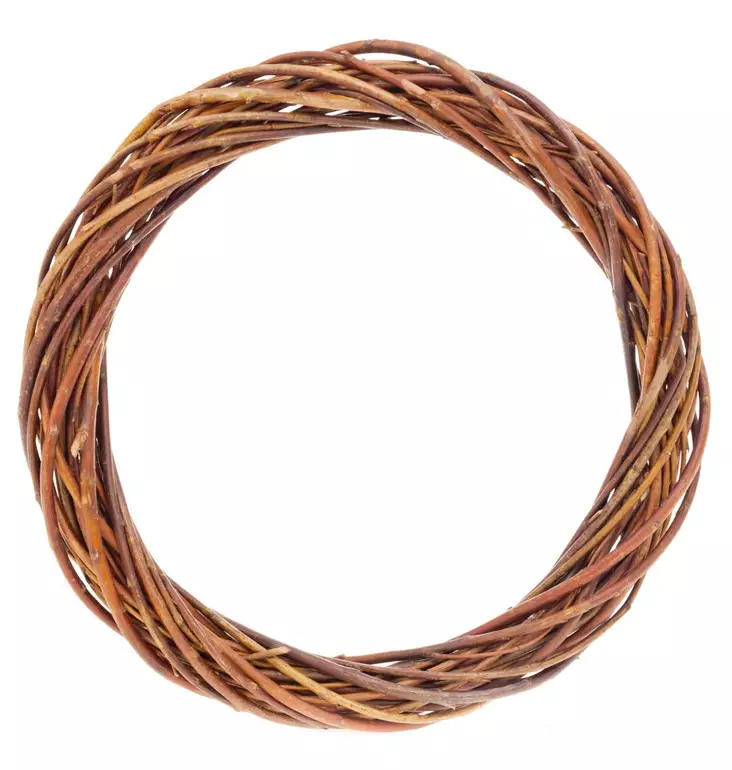 PAJUKRANSSI 25 CM RUSKEA - Askartelutarvikkeet - 6410412934925 - 1