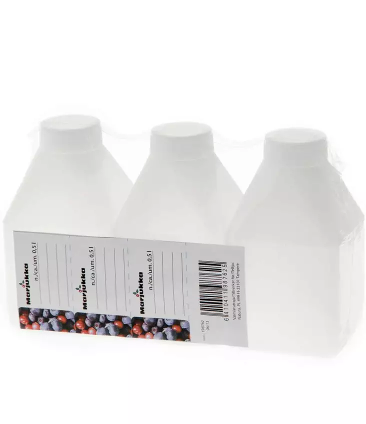 Pakastepullo 0,5L 3kpl Marjukka - Pakastuspussit ja -rasiat - 6410411987625 - 1
