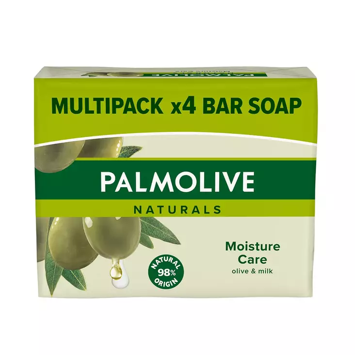 PALMOLIVE SAIPPUA 4x90g Olive - Palasaippuat - 8714789703015 - 1