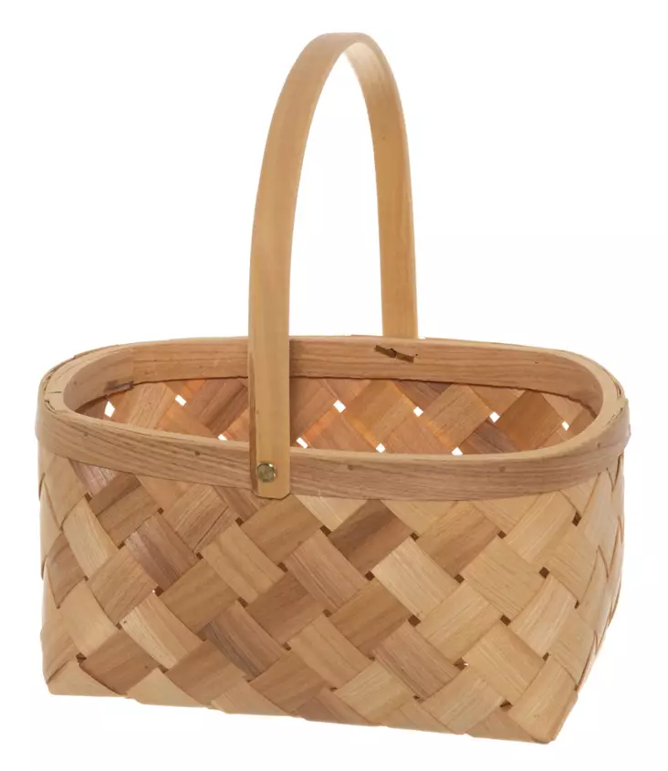 Pärekori/herkkukori vaalea 29x23x14 cm - Sisustuskorit ja puulaatikot - 6410410067595 - 1