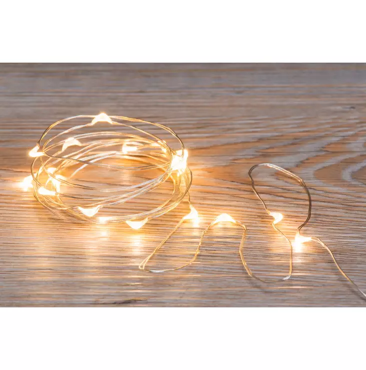 silver paristovalot finnlumor jouluvalo - Valosarjat paristokäyttöiset - 6410412944665 - 1