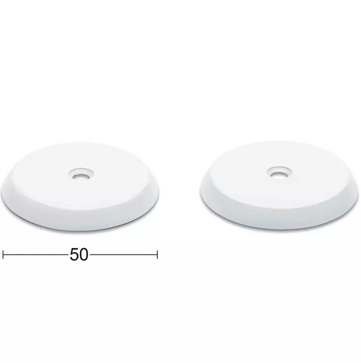 PEITEKILPI TORINO VALKOINEN - Vetimet ja kaappihelat - 7317900176135 - 1