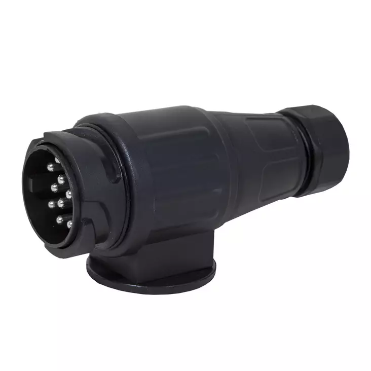 Peräkärryn pistoke 13-napainen, muovi - Peräkärryn pistorasiat ja adapterit - 6417196775485 - 1