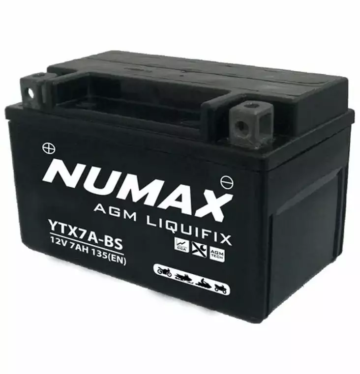 PIENKONEAKKU YTX7A-BS 6Ah 12V 150X87X93MM AGM - Pienkoneakut - 8717101002285 - 1