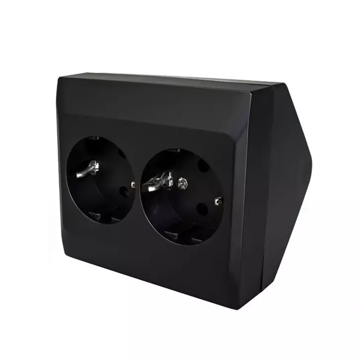 Pistorasia 2-os HIILI kulma pi - Pistorasiat, haaroittimet ja kytkimet - 6438140197375 - 1