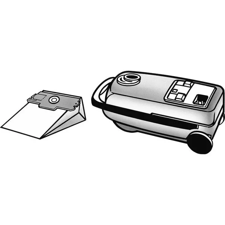 PÖLYPUSSI Pölynimuripussit, 5 kpl. + 1 suodatin Nordic Quality Vacuum AE 2004 - Pölypussit ja suodattimet - 5706470000025 - 1