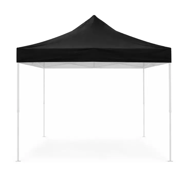 Pop Up varakatto 300x300cm musta - Juhlateltat ja telttakatokset - 6438168121185 - 1