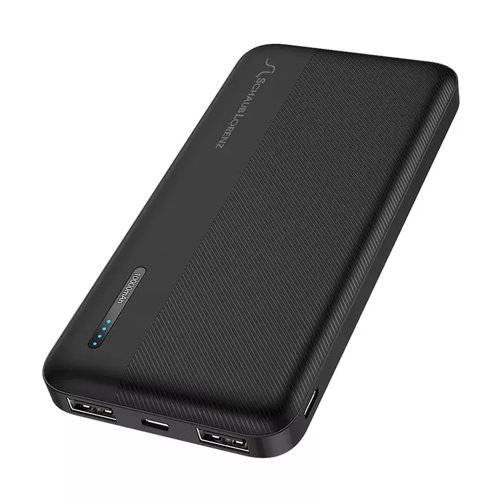 Powerbank Schaub Lorenz 10000 mAh - Laturit, kaapelit ja varavirtalähteet - 5060638694915 - 1