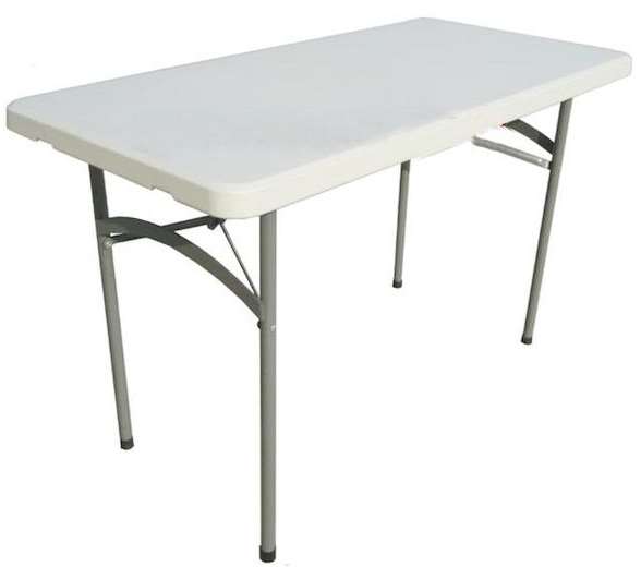 Pöytä taittuva camping 122cm - Puutarhatuolit - 6438168084435 - 1